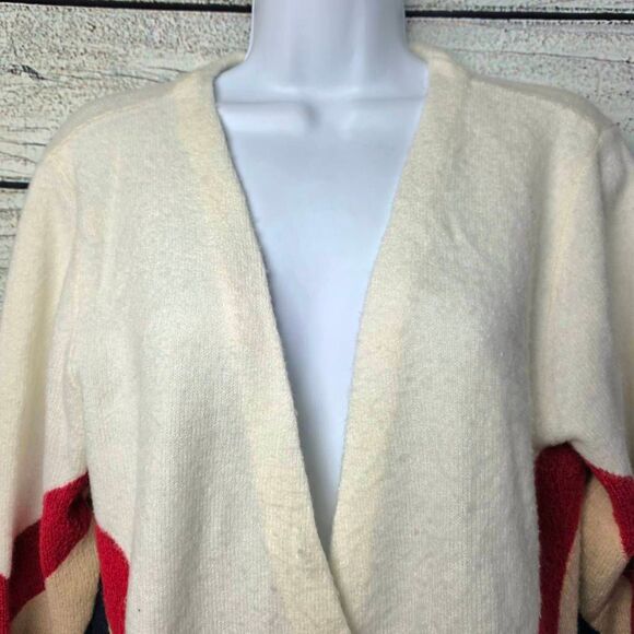Daytrip Chevron Colorblock Button Cardigan Size L - Picture 2 of 7